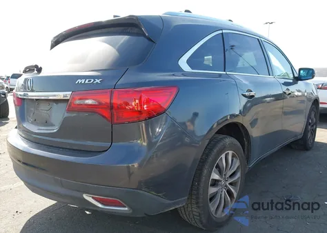 2014 Acura Mdx Technology Package из США, поврежденный, VIN 5FRYD3H44EB012806